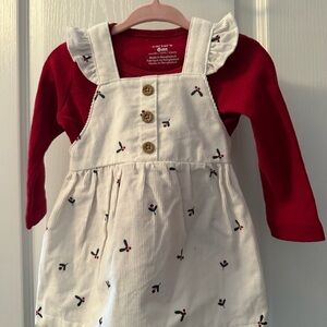 Carter's Red and White Kids Matching Set